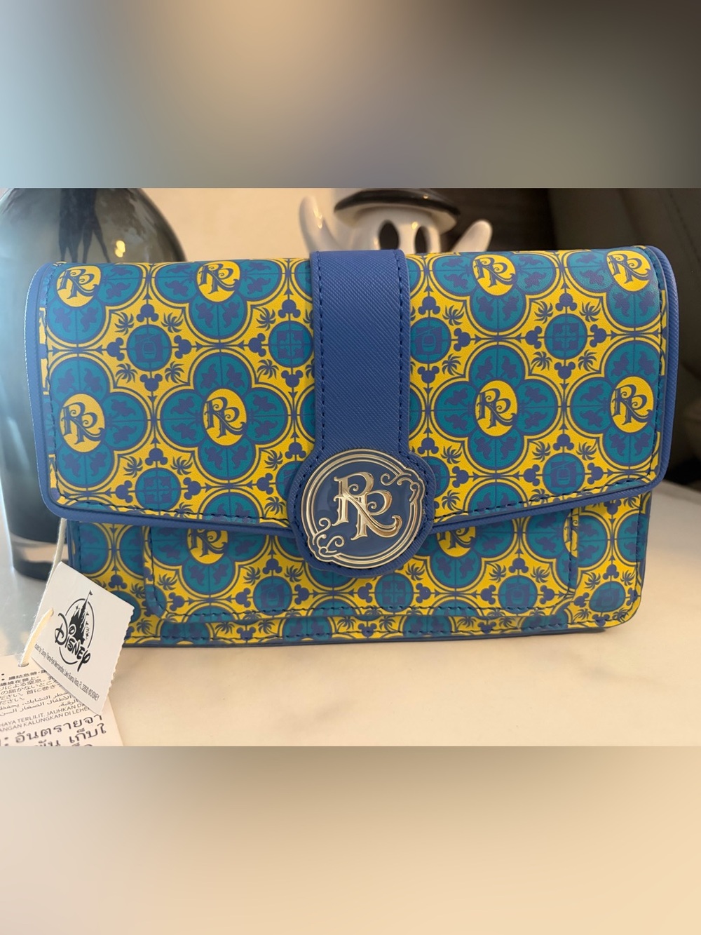 NWT Loungefly Disney Parks Riviera Resort Crossbody Bag